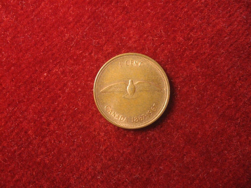 1967 cent canada aunc - 1967,, canada.
