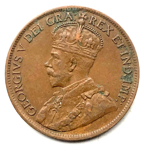 Cent 1919 canada kanada - 1,