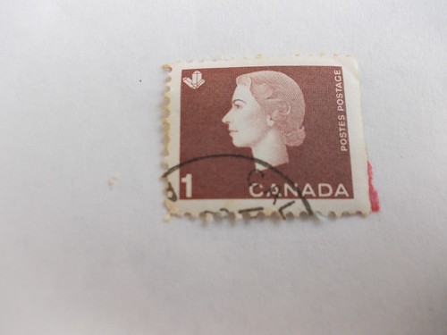 Cent canada briefmarke - cent,, canada,