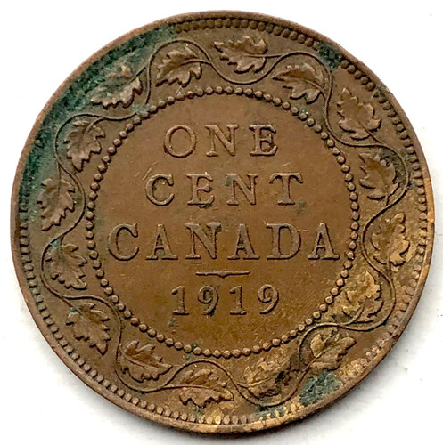 Cent 1919 canada kanada - 1,
