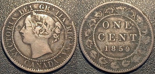 Canada victoria 1 cent - -,