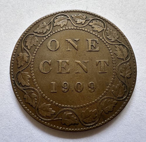 Cent 1909 canada - cent,