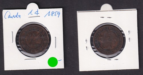 Cent kupfer münze kanada - 1,