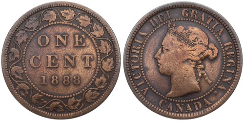 Kanada canada one cent - canada, 1
