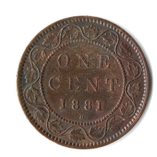 Cent 1881 kanada canada - h,