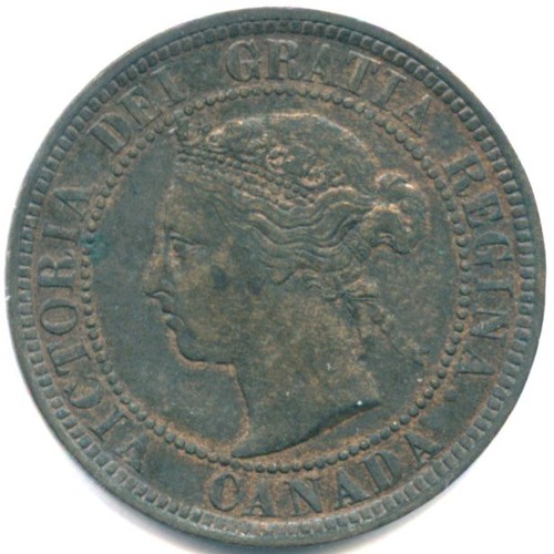 Canada cent 1886 bro - cent,