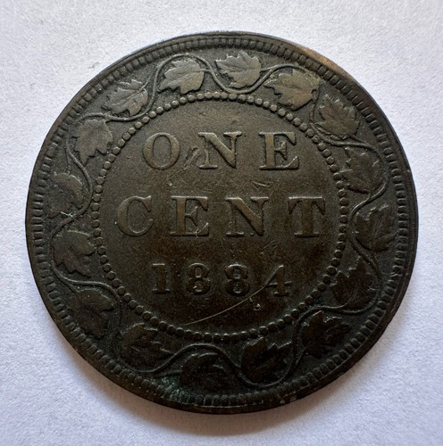 Cent 1884 canada kanada - 1,