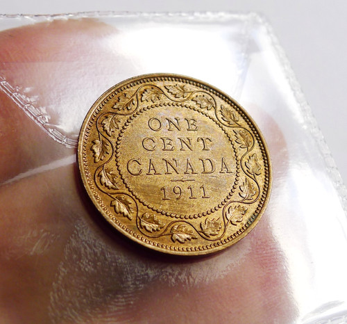 Kanada gottlos cent 1911 - kanada, 1