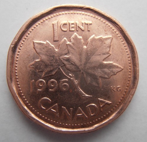 1996 kanada cent bankfrisch - 1996, 1