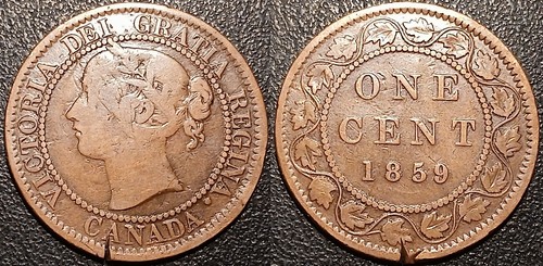 Canada victoria cent - 1,