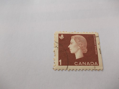 Cent canada briefmarke - 1, cent,